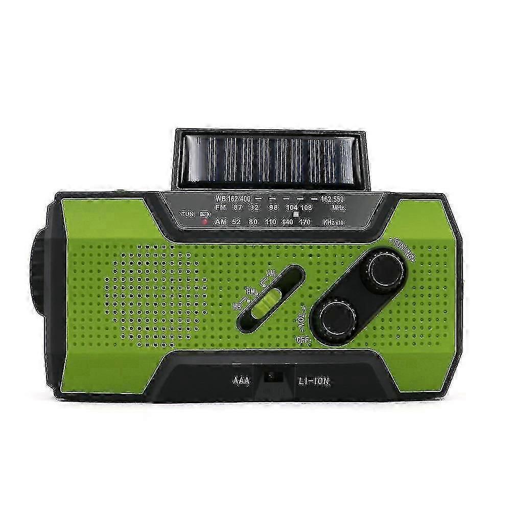 Nöd soldriven väderradio