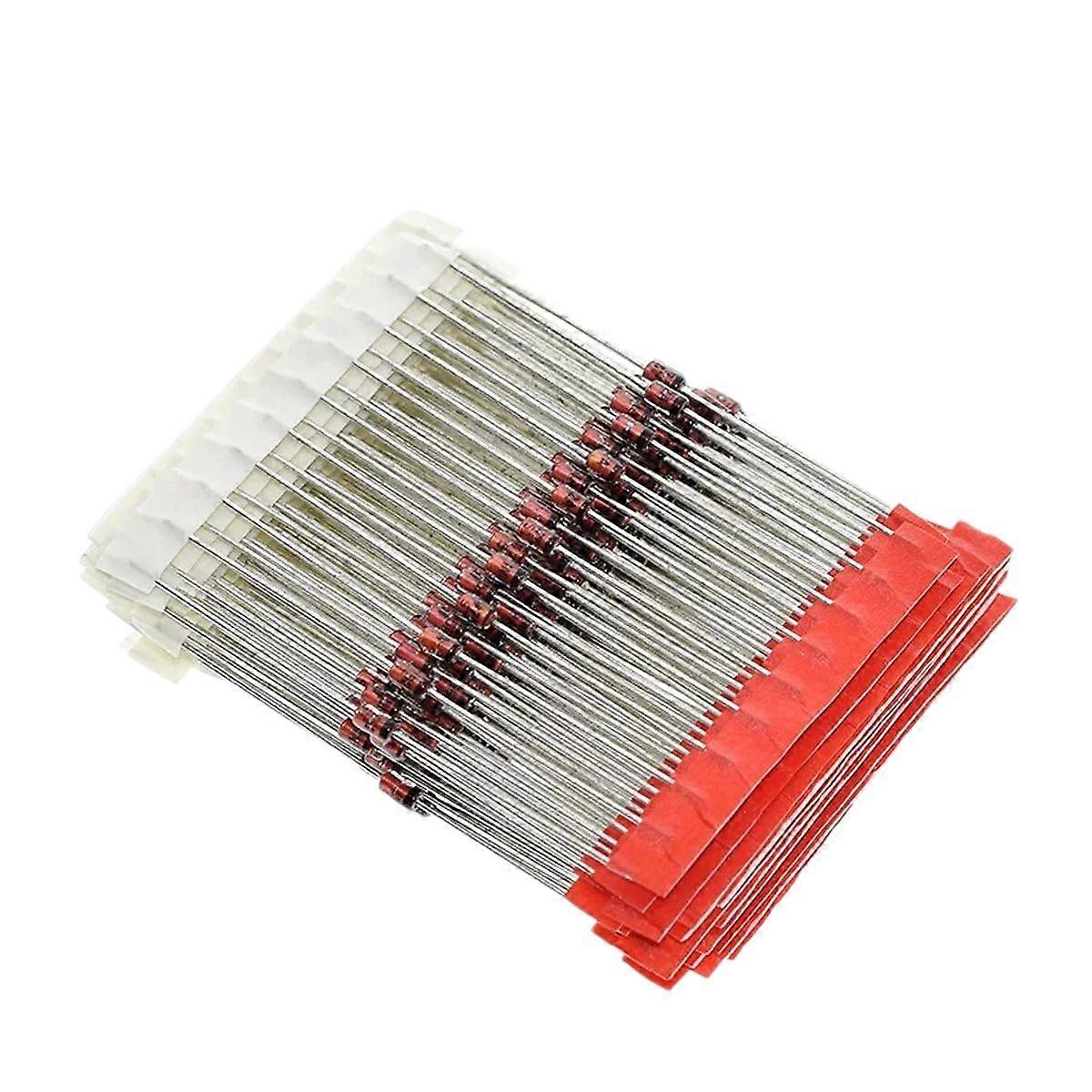 1W (3V to 33V) 250Pcs 25 Values 1W Zener Diode Assorted Kit Assortment Set for Arrival High for Quality