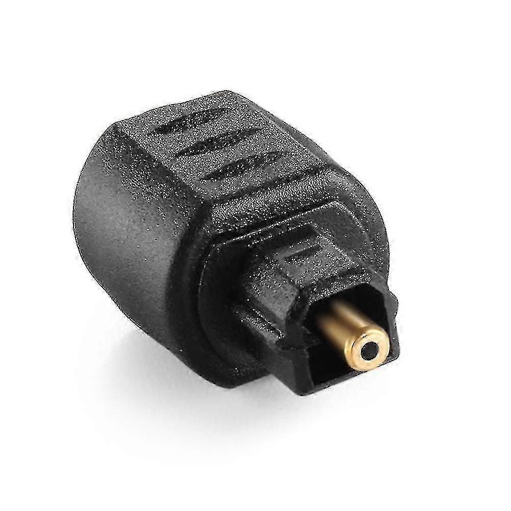 Optisk ljudadapter 3,5 mm hona till Toslink hane digital omvandlare