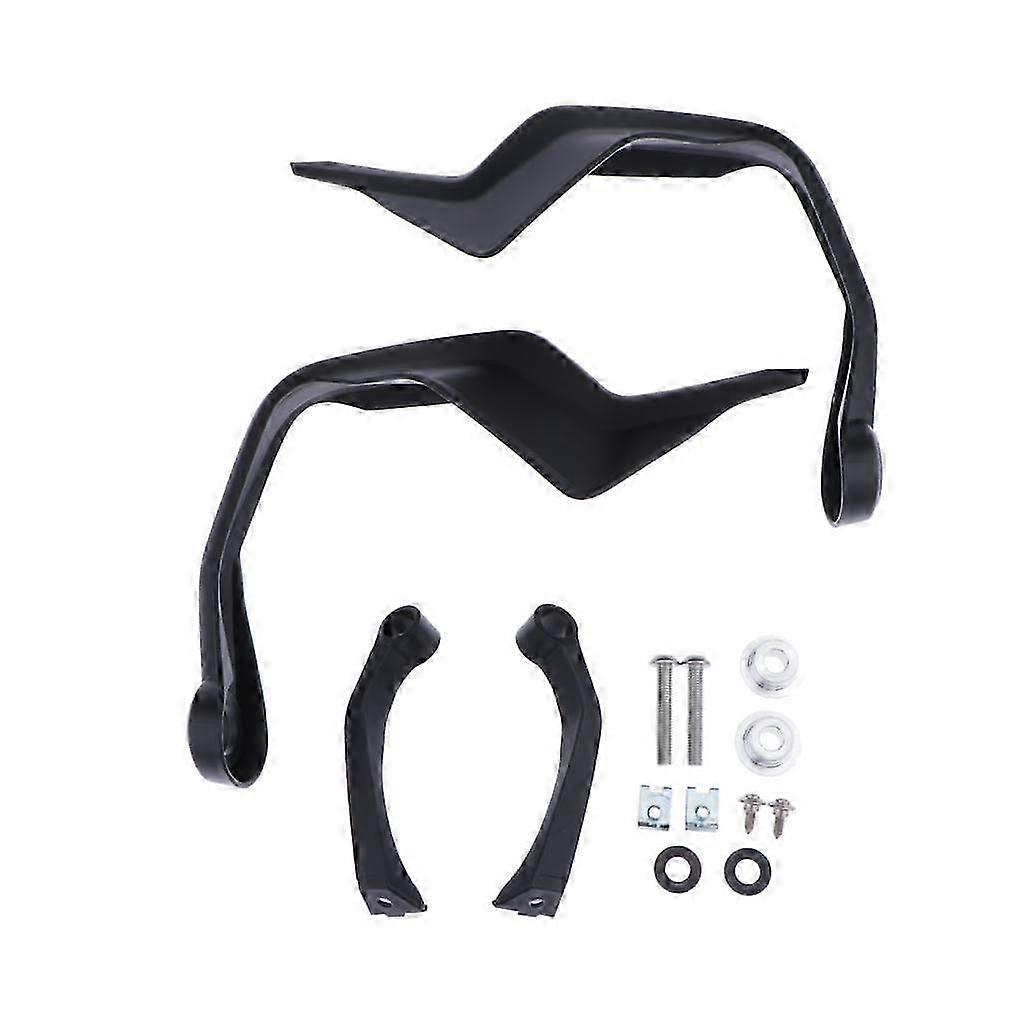 1 Pair Motorcycle Hand Guards Handguard Deflectors Handle Protector Windshield