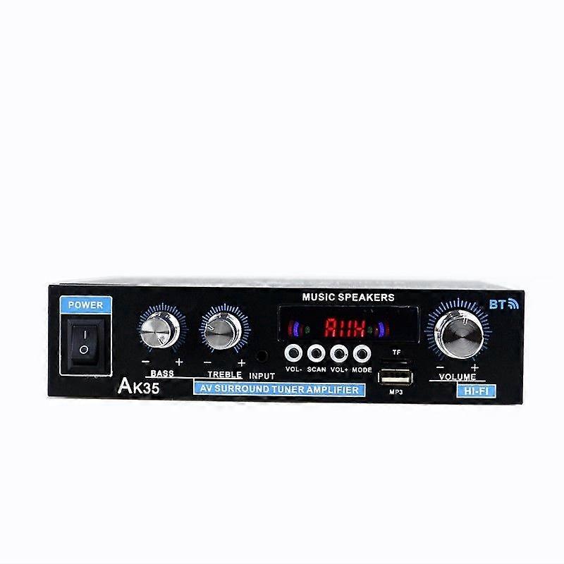 Digital Power Amplifier Bluetooth U Disk Power Amplifier Two-Channel Power Amplifier