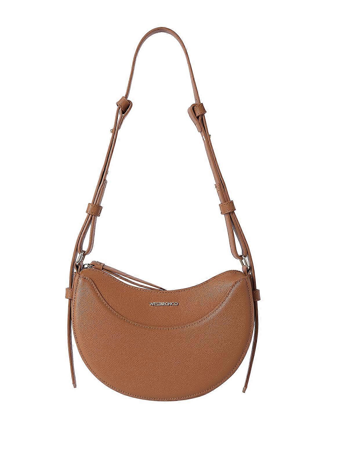 Crescent Leather Shoulder Bag for Women - Stylish Designer Crossbody Hobo Purse in Multiple Colors and Sizes