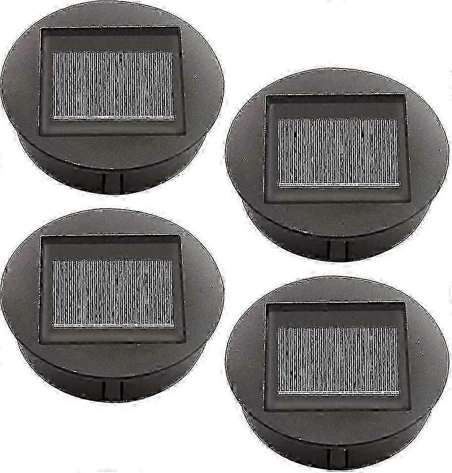 4 Pieces Replacement Solar Lights With Led Bulbs, Solar Top Lights Replacement