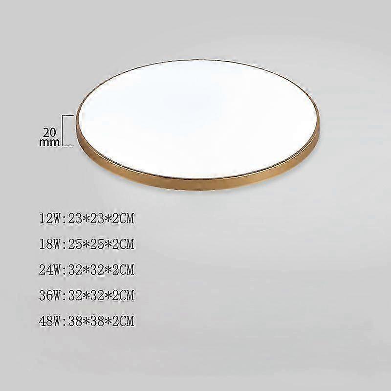 Led Ceiling Lamp Modern Ceiling Chandelier 48w 36w 24w Ceiling Fixture Lights For Bedroom Kitchen Bathroom Dining Room Lighting