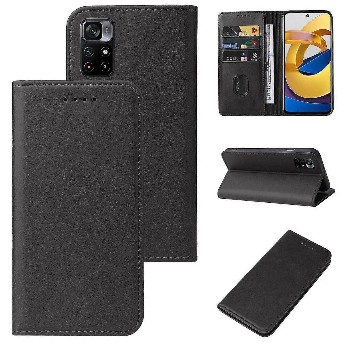 For Xiaomi Redmi Note 11 5G Magnetic Closure Leather Phone Case