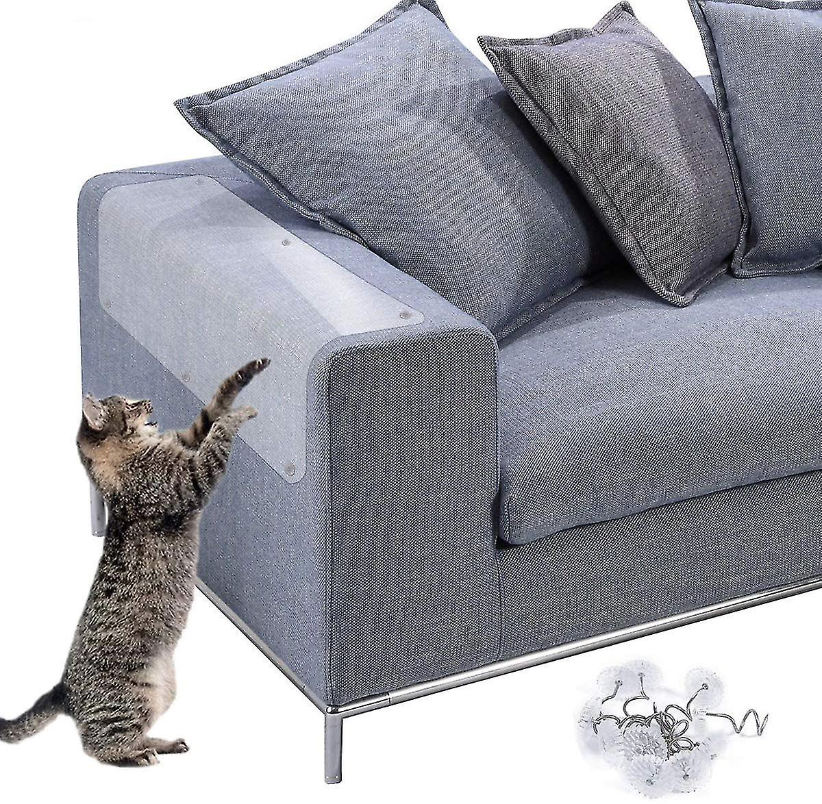 2pcs Sofa Scratch Protection Mat Anti-scratch For Cat