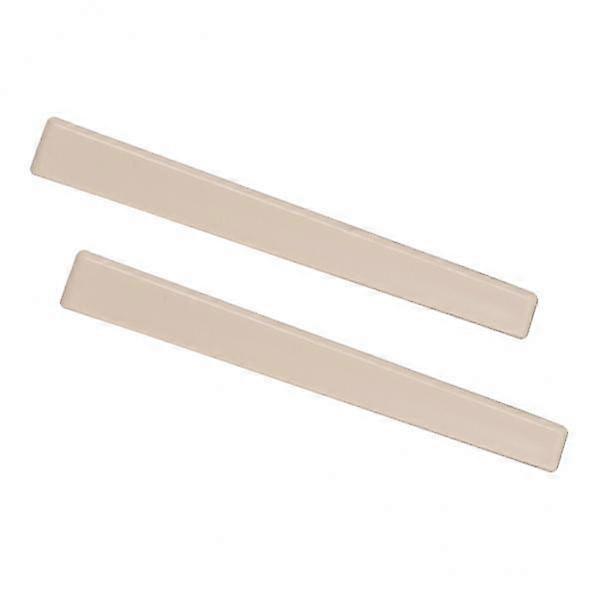 6x2 Pcs Plastic Classical Guitar Bridge Nut Replacement Parts 80x3x9.3mm