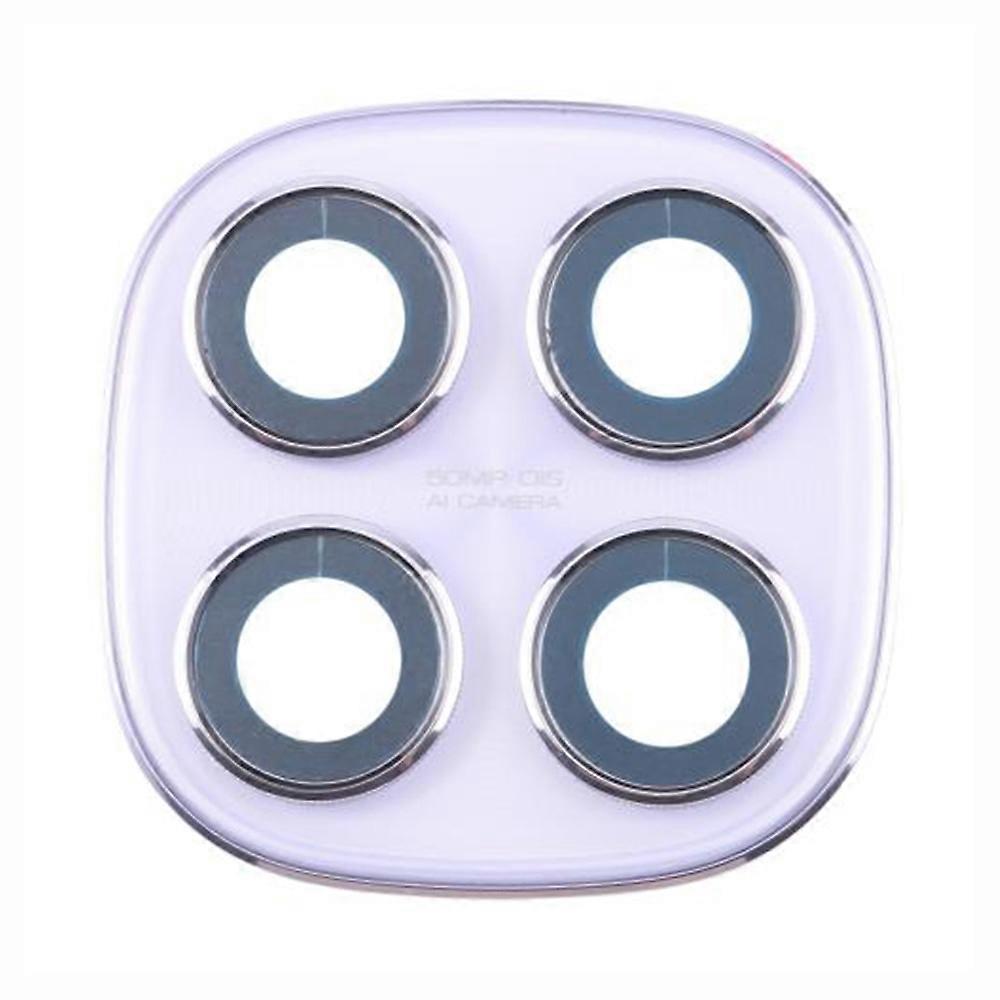 Pour Xiaomi Redmi Note 14 Pro 5G / 14 Pro 4G OEM Couvercle de support d’objectif de caméra arrière avec partie en verre (sans)