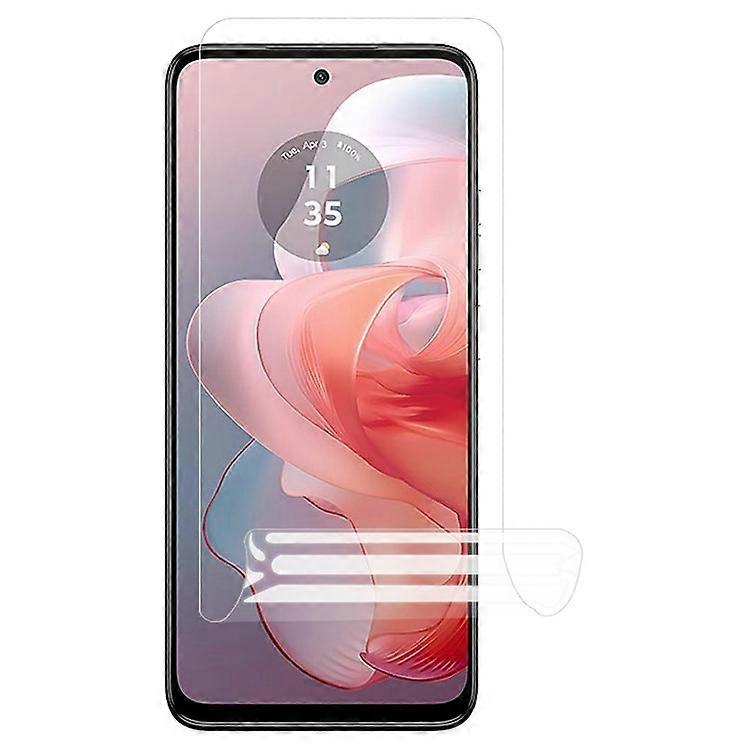 Motorola Moto G Power(2025)スクリーンプロテクターソフトTPUアンチスクラッチスクリーンフィルムに対応