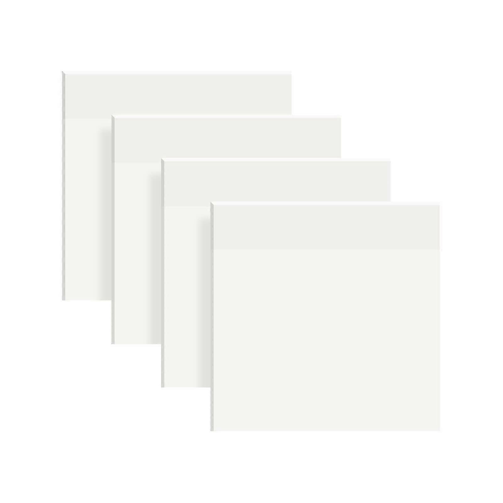 Transparent Sticky Notes 75*75mm, 200pcs Self-stick Note Pads Clear Sticky Tabs Reminder Notes Suitable for Any Brand Learning