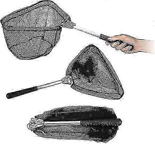 50cm Rustproof Folding Telescopic Fishing Net Suitable for Various Fishing Activities