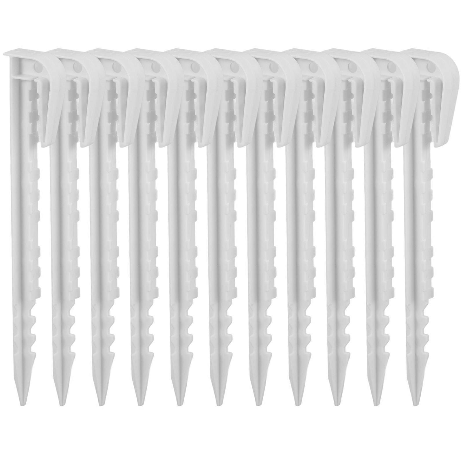 Family-Friendly Plastic Stakes, Easy to Store and Use for Various Scenes