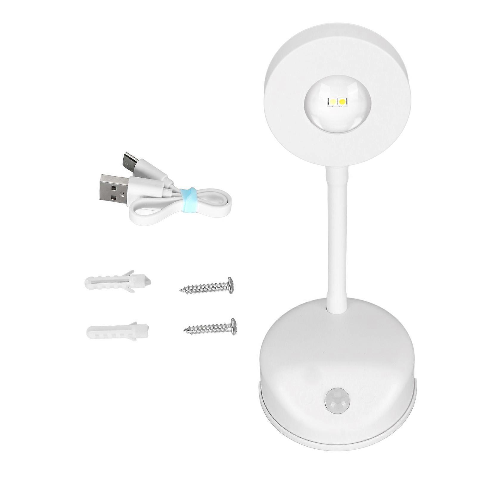 Rechargeable LED Motion Sensor Wall Light - Dimmable with 3 Color Options