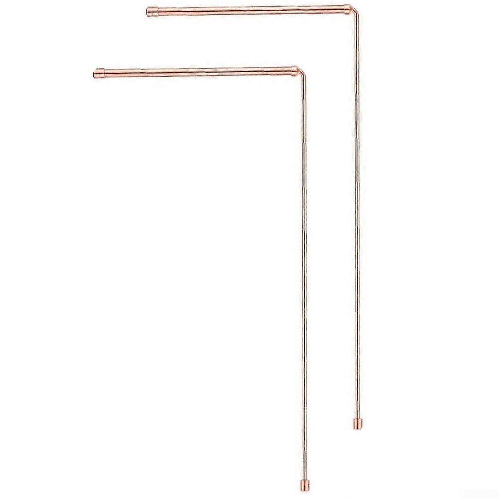 Copper Detector Rod Set of Two for Outdoor Activities and Searching