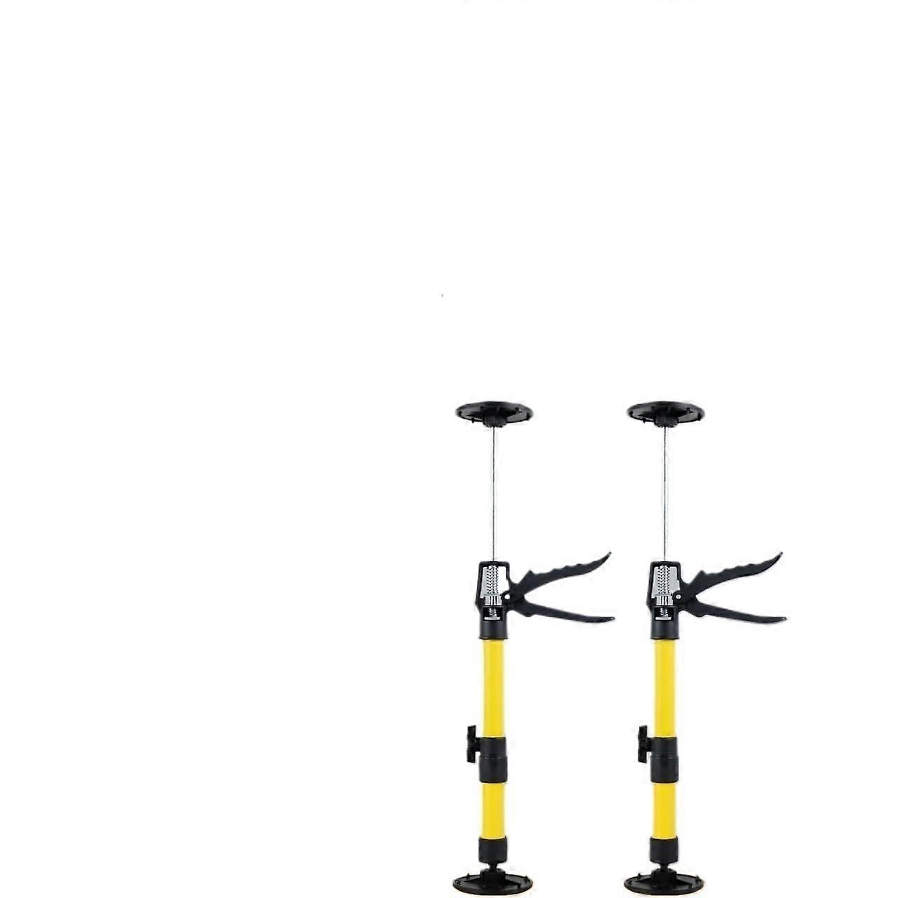 2-Piece Adjustable Telescopic Support Pole, 40 kg Capacity, Non-Slip Design for Cargo, 3rd Hand Support System
