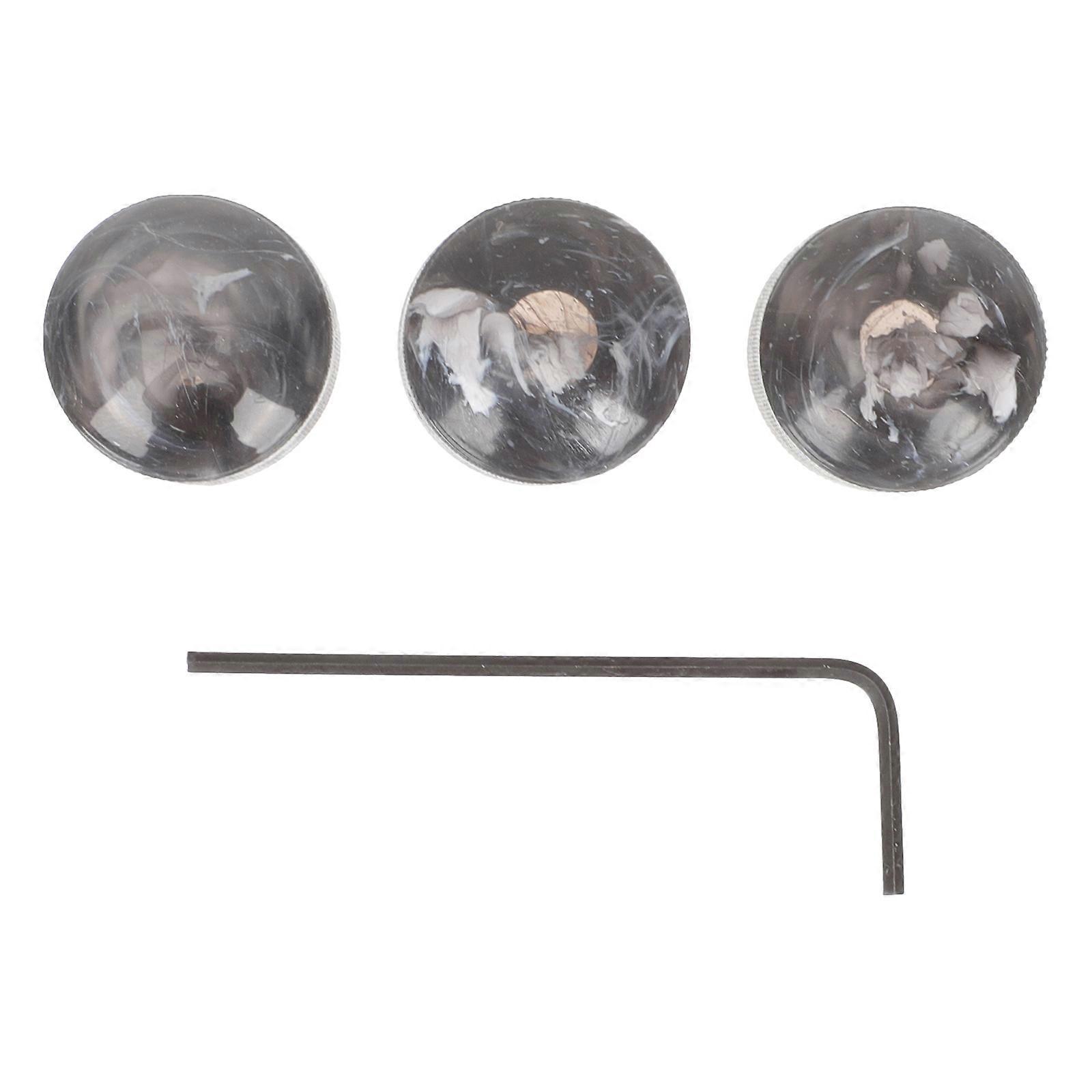 Electric Guitar Tone Replacement Knob Alloy Material For Musicians 1.8x1.8cm 1Set