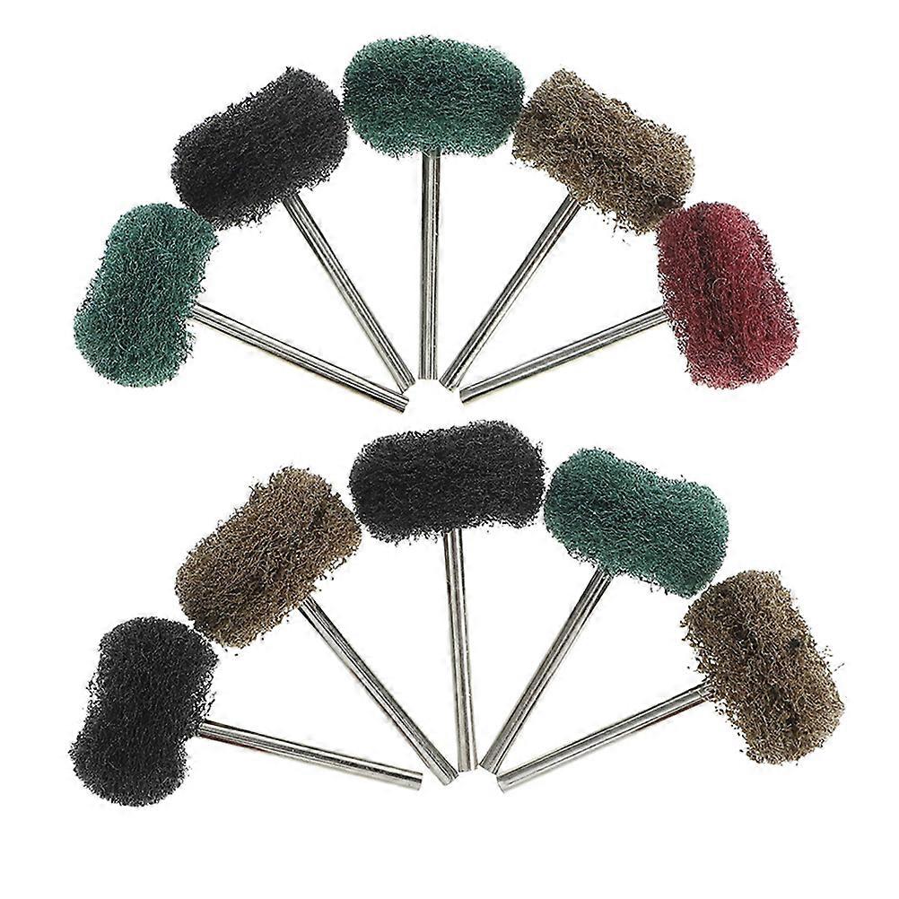 Polishing Wheel Kit 20pcs for Drill – Abrasive Buffing Scouring Heads with Shank for Polishing & DIY Projects – Compact Durable Design