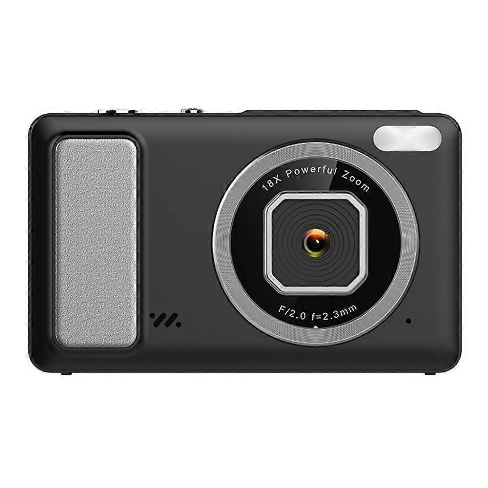 DC15 2.4 Inch 4K HD Portable Digital Camera 18X Digital Zoom 64MP Pocket CCD with LED Flash