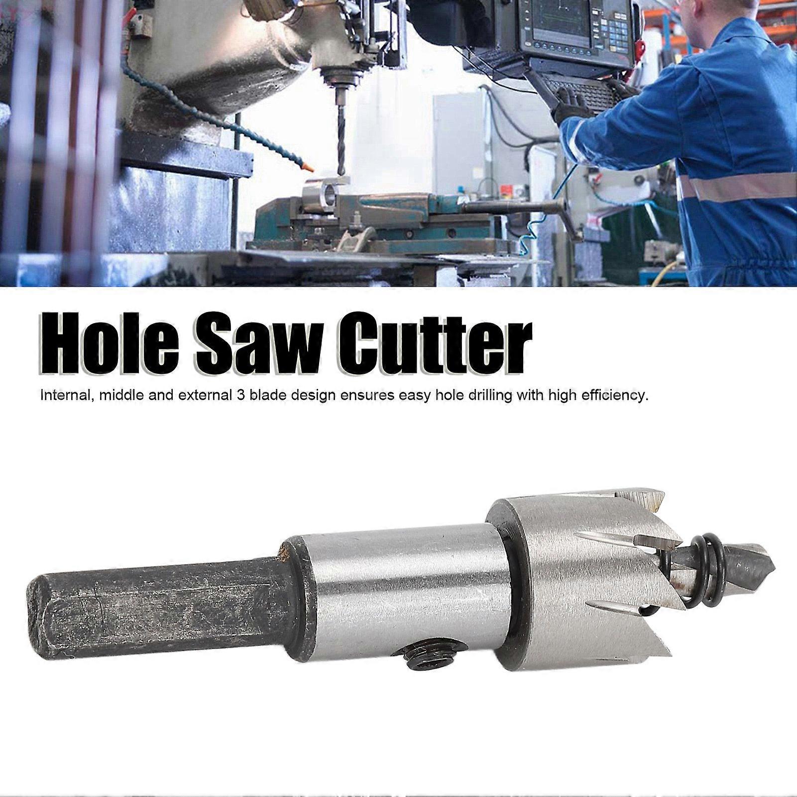 Hole Saw, Drill Bit Opener, Drill Cutter, 16mm, HSS Drilling and Cutting Tool for Metal