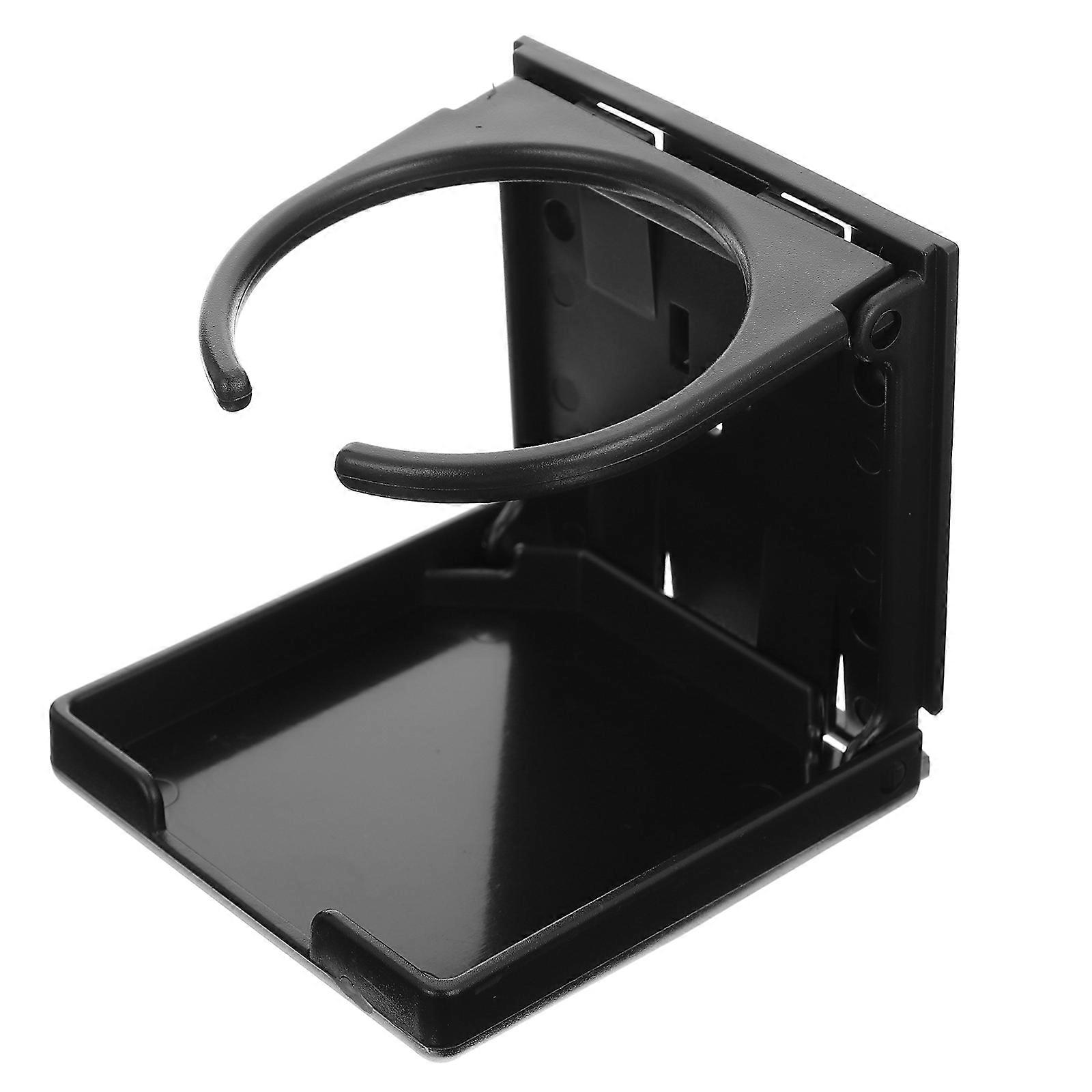 Foosball Table Cup Holder Folding Design Beverage Storage Black 9.8X9.8CM Stability for Cups 1Pack
