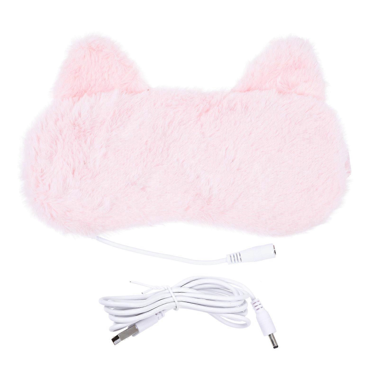 Usb Sleep Eye Patch Heated Eye Mask Reduce Dark Stereoscopic Home Use 1Set