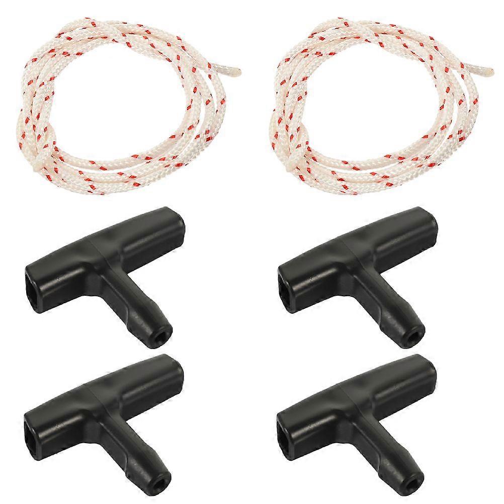 2 Sets Garage Emergency Pull Ropes Release Pull Ropes Pull Cords and Handles Kit