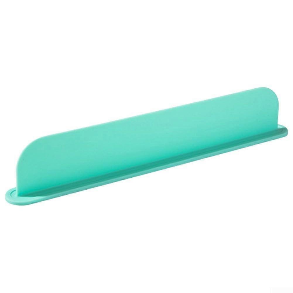 Silicone Splash Guard, Splash Back Panel, Silicone Barrier for Kitchen, 49 x 5 x 8.5 cm (Mint Green)