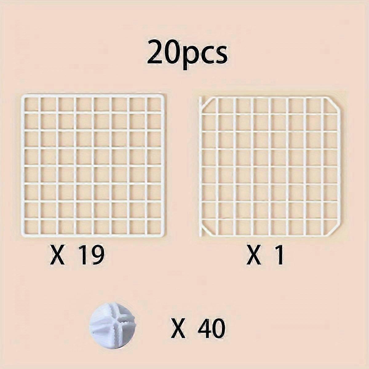 6/8/10/12/14/16/18/20pcs Portable Dog Playpen - Durable DIY Iron Mesh Panels for Customizable Configuration and Versatile Assembling Options - Perfect