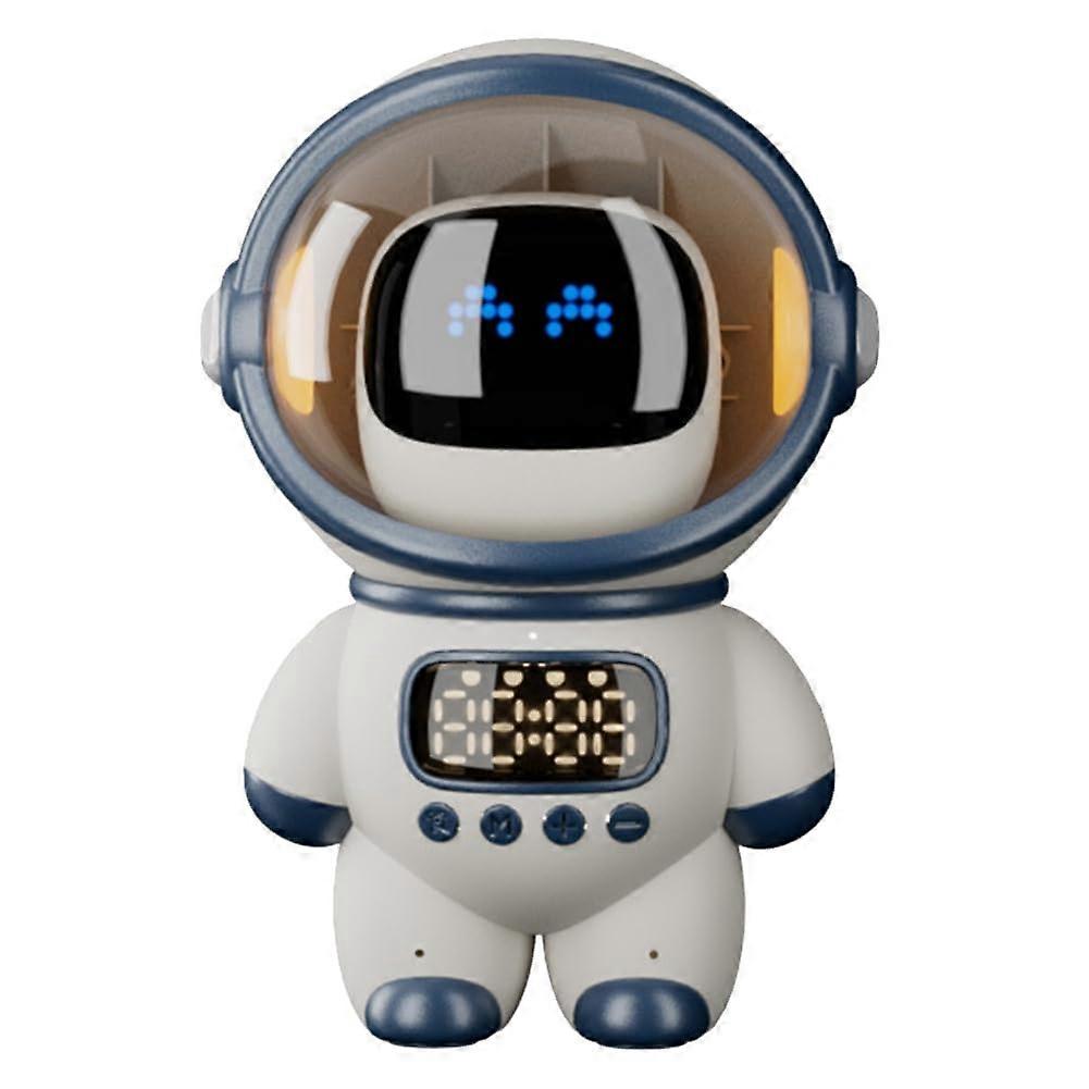 Smarter Robot with Wireless Bluetooth Speaker, FM Radio for Girls and Students, Portable and Stylish Design