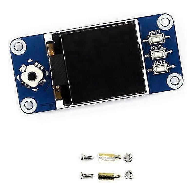1.44 Inch LCD Display HAT Compatible with Raspberry Pi 128X128 Pixels SPI Interface LED Backlight 3.3
