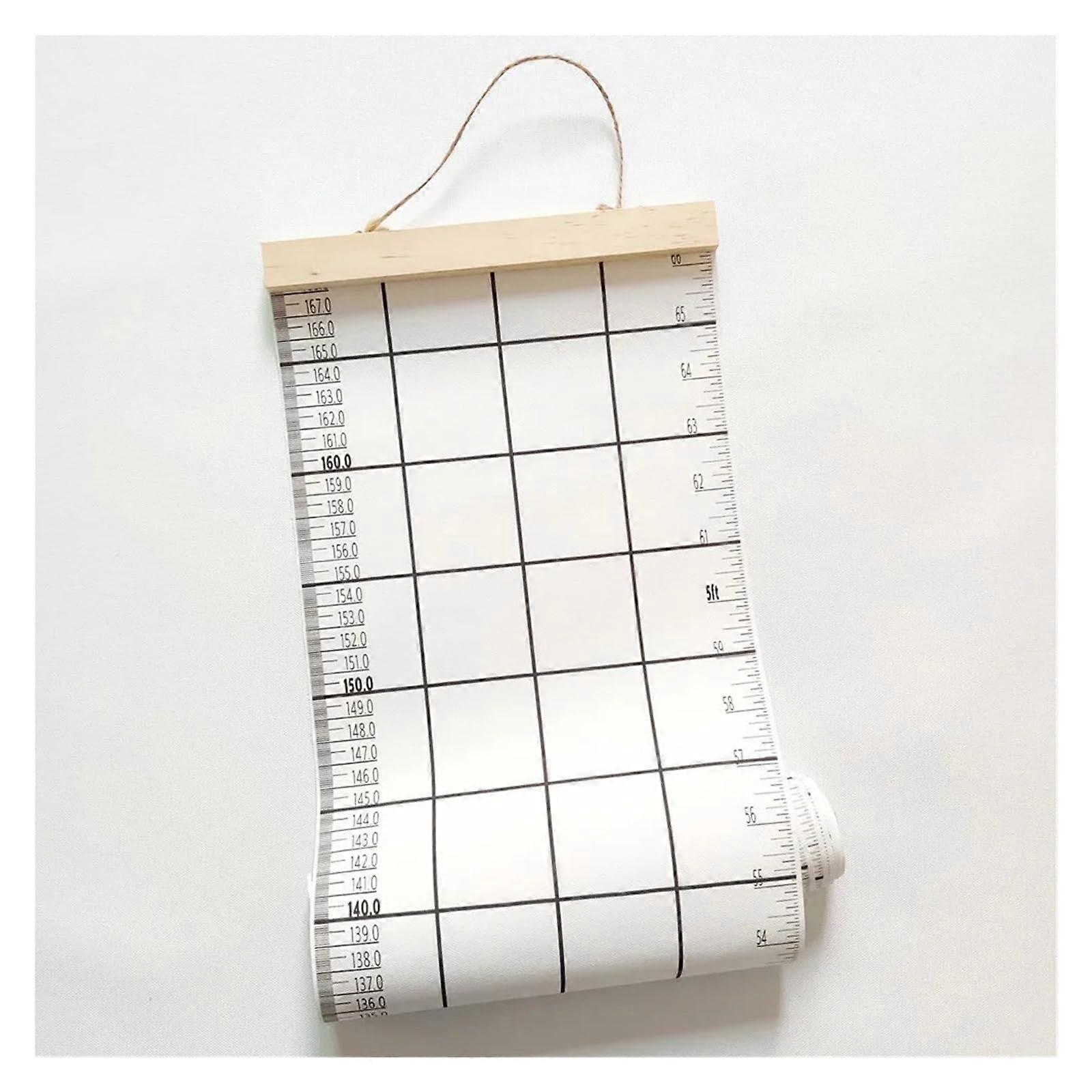 Canvas Hanging Growth Chart for Boys, Nursery, Wall Decoration (C)