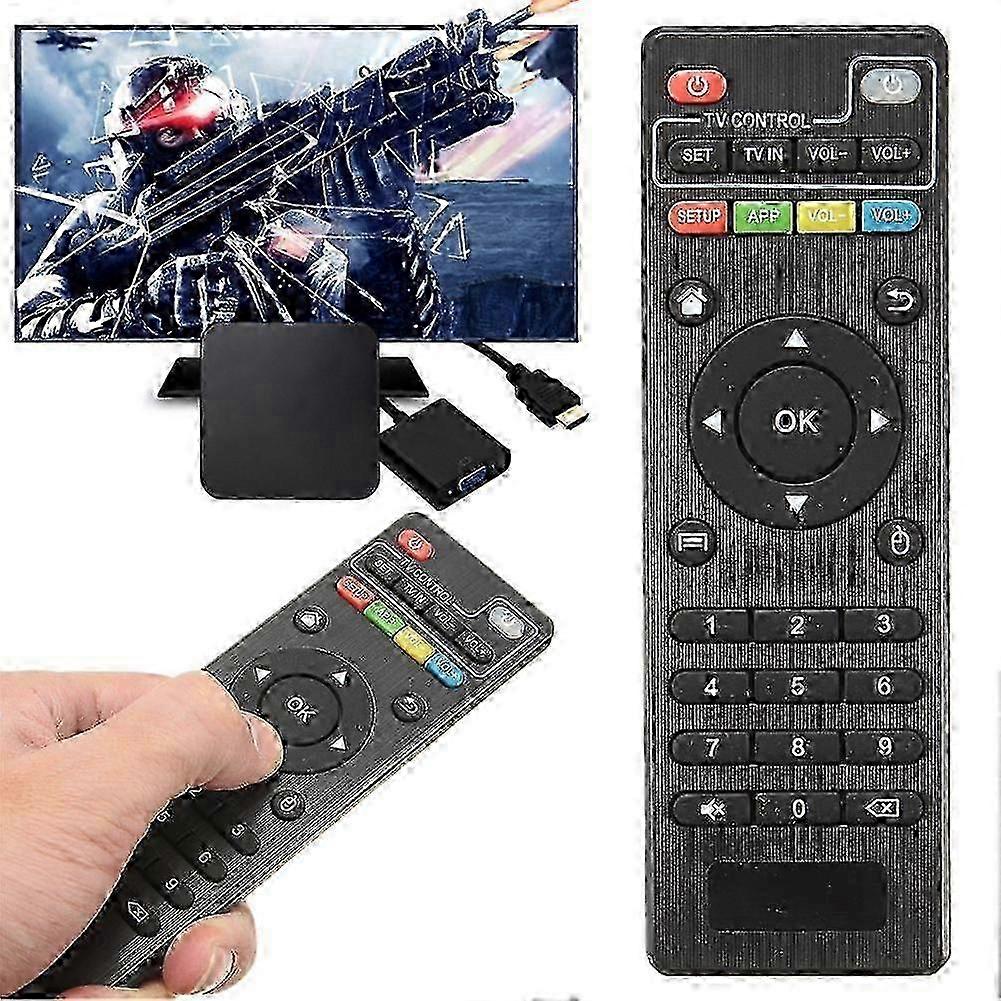 Replacement Remote Control for TV Set-Top Box Compatible with MXQ-4K, TX3MINI, T9, X96 Mini