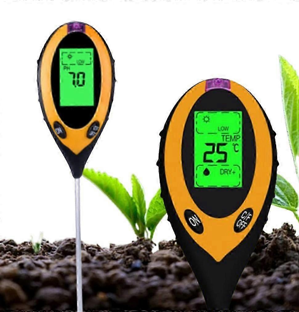 Soil Acid Meter 4in1 Tester Soil Ph Meter