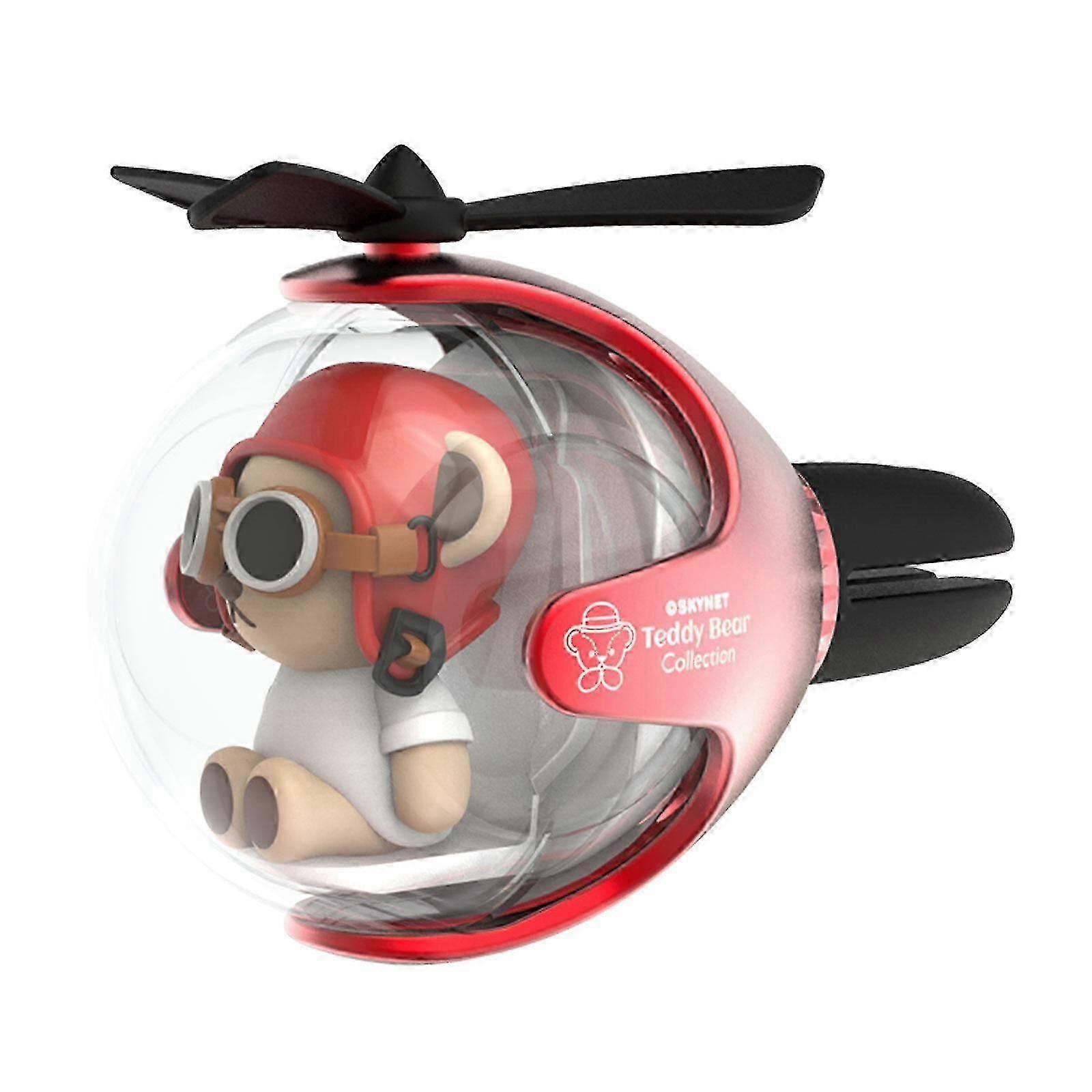 Flying Ball Car Air Freshener - Space Module Teddy Bear Aroma Diffuser