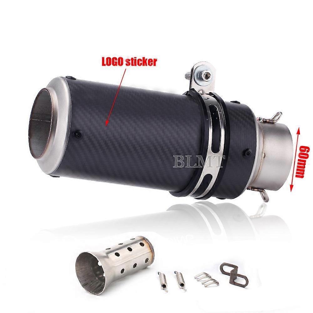 Εξάτμιση Universal από ανθρακονήματα, 51mm 60mm, με DB Killer, για z900 R3 R25 MT07 MT09 R1