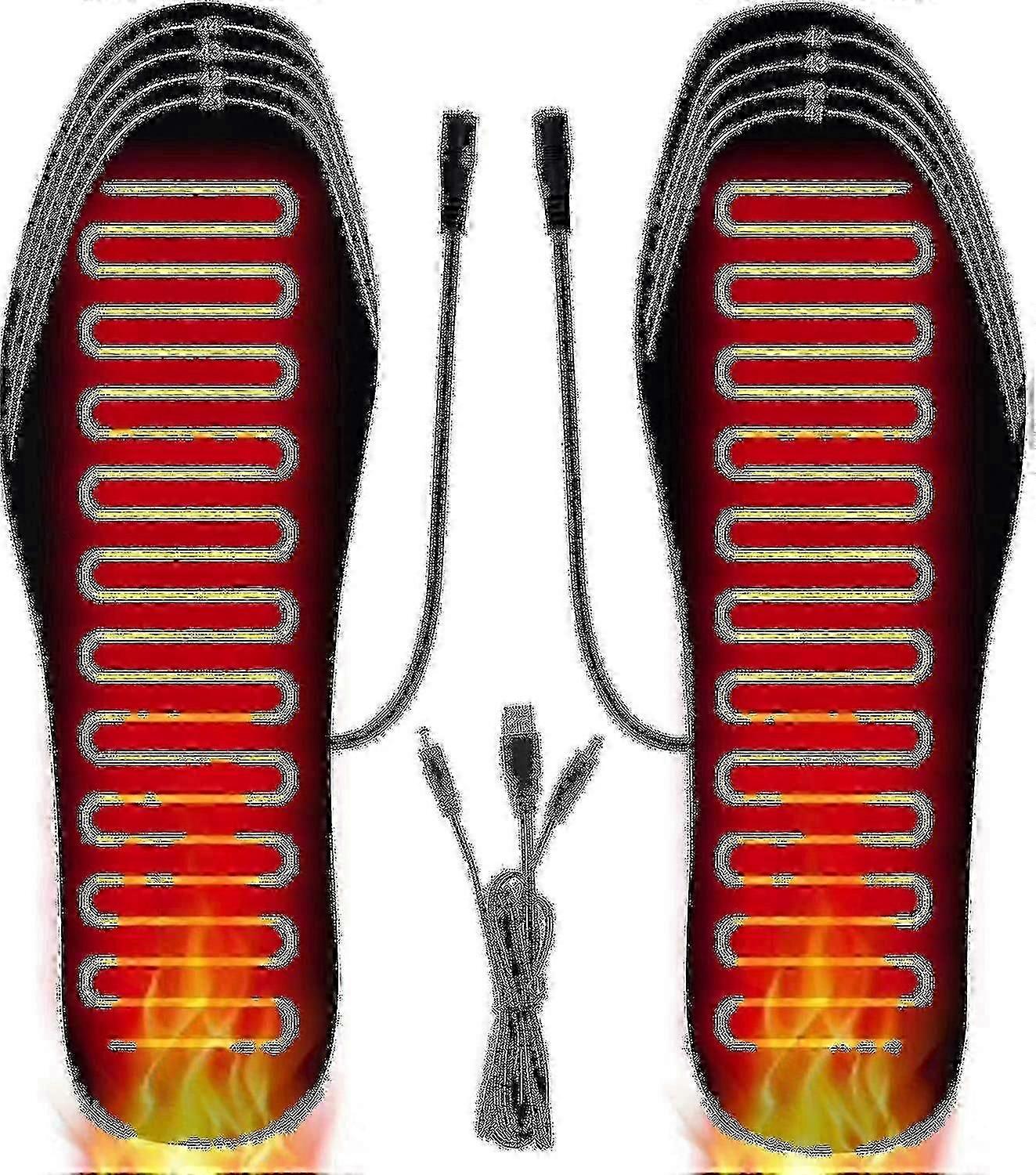 Winter Heated Insole Usb Rechargeable Heated Insole Walkable Heated Insole