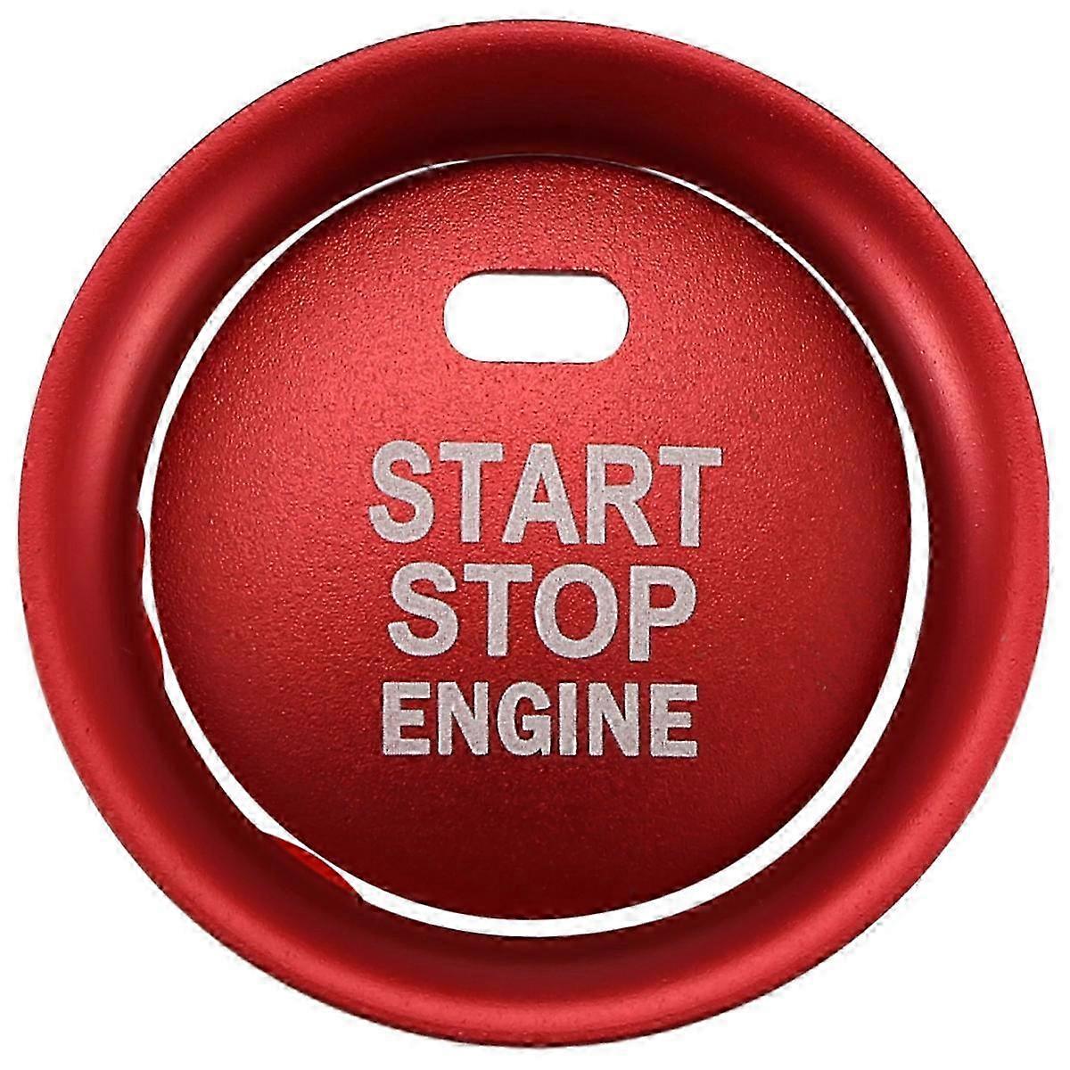 2Pc Set Keyless Engine Push Start Button & Surrounding Decoration Ring for Mazda 3 6 CX-3 CX-5 CX-9 Edition 0710