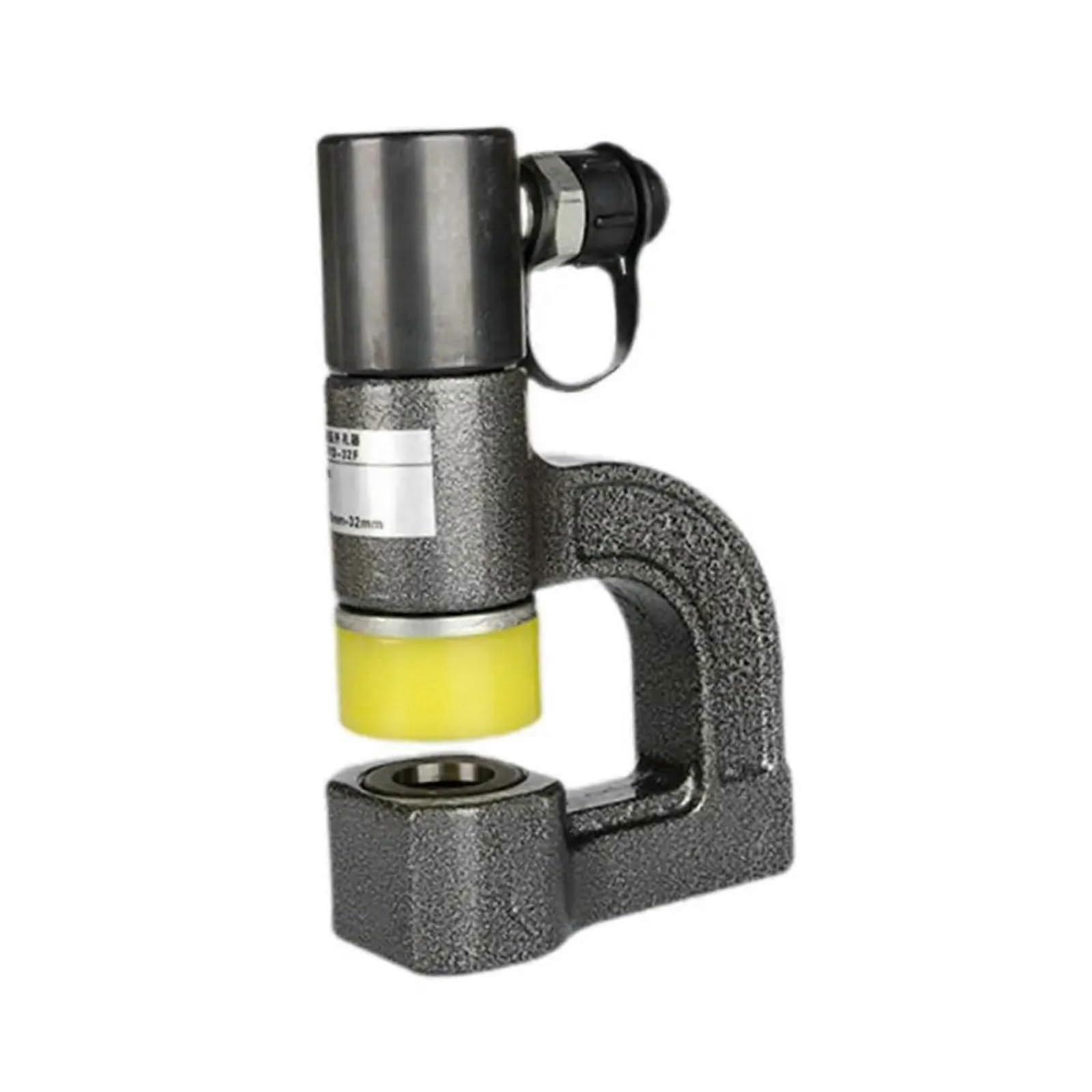 Hydraulic Sheet Metal Punch Set for Bridge Hole Opening, Sink Punching Tool for Aluminum, Copper, Stainless Steel, Iron Plates