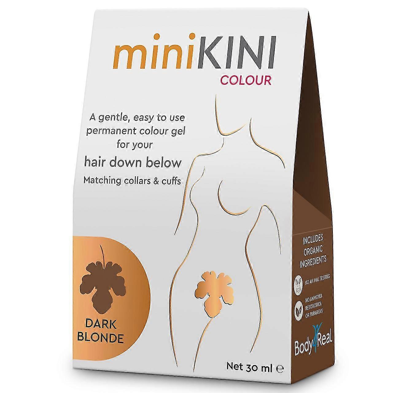 Minikini صبغ اللون للبيكيني الأشقر