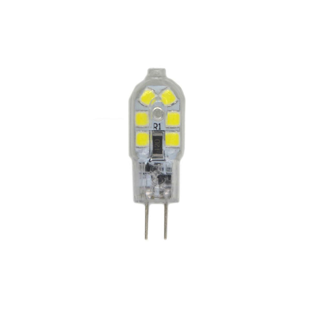 12V G4 LED Bulbs Transparent Shell for Lighting Use 10Pcs Set White Lights