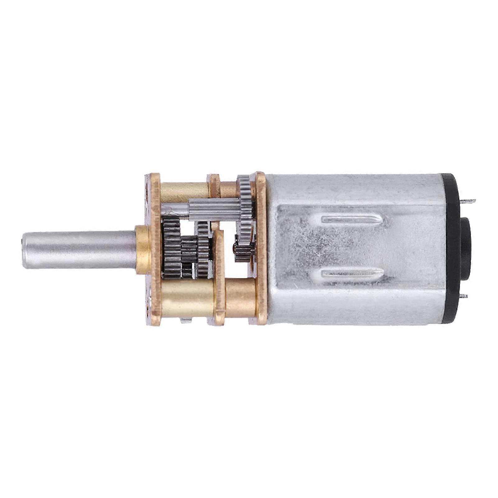 Geared Motor N20 DC Gear Motor 3V 6V 12V, 50-2000 RPM, Speed Reduction