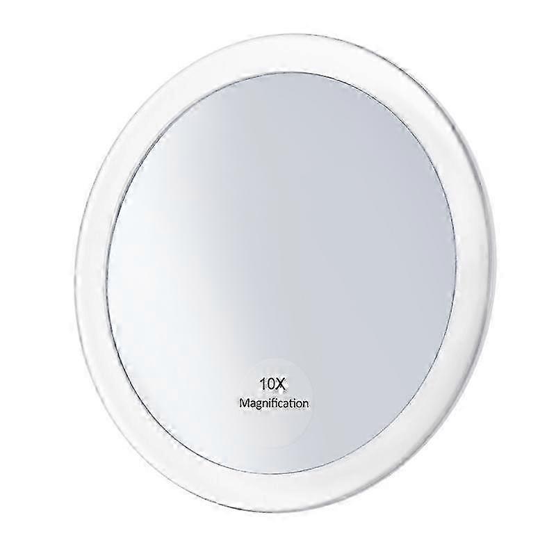 10x Magnifying Mirror With 3 Suction Cups Make-up Magnification