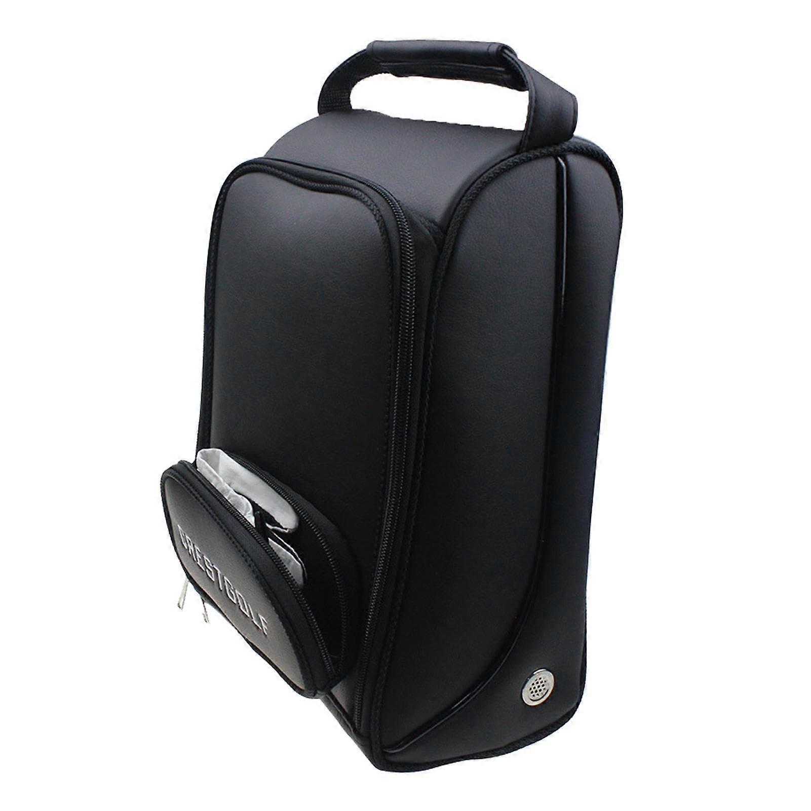 Golf Shoe Bag for Men Dustproof Storage Organizer with Zipper