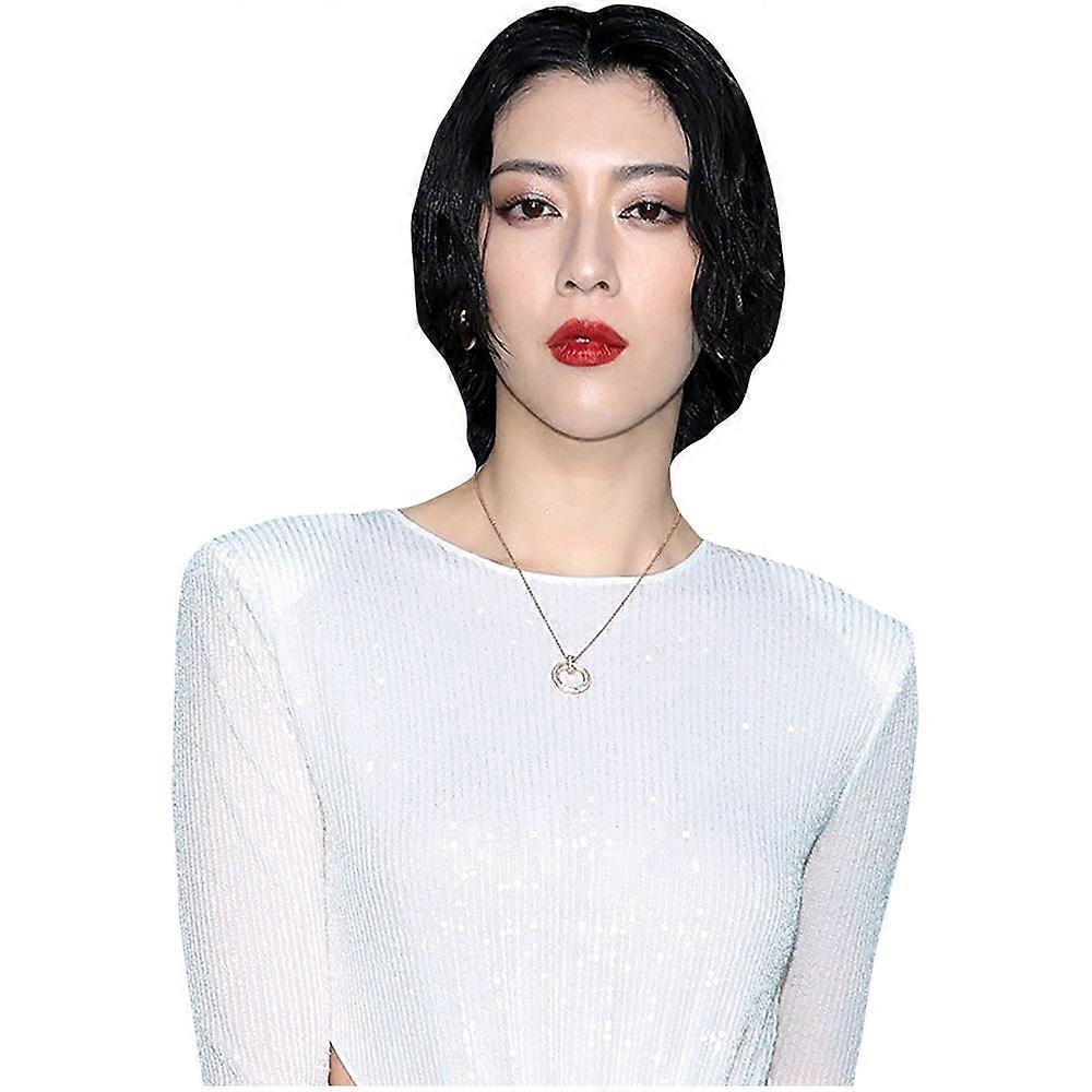 Ayaka Miyoshi (Weißes Kleid) Halbkörper Buddy Ausschnitt