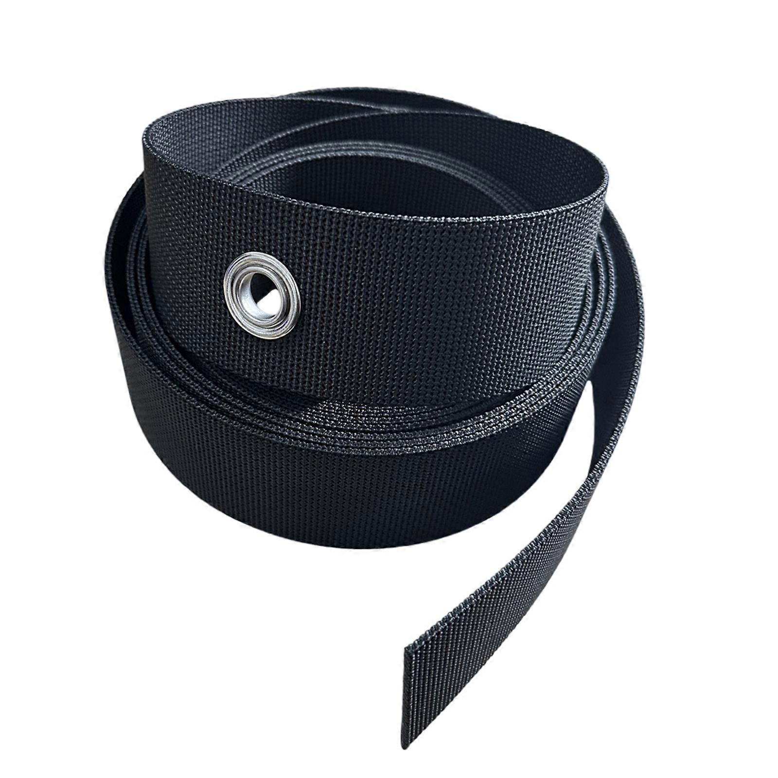 3.5M Scubas Diving Backplate Webbing Replacement Scubas Diving Belt Harness Grommets Backmount Accessories Enduring Multicolor