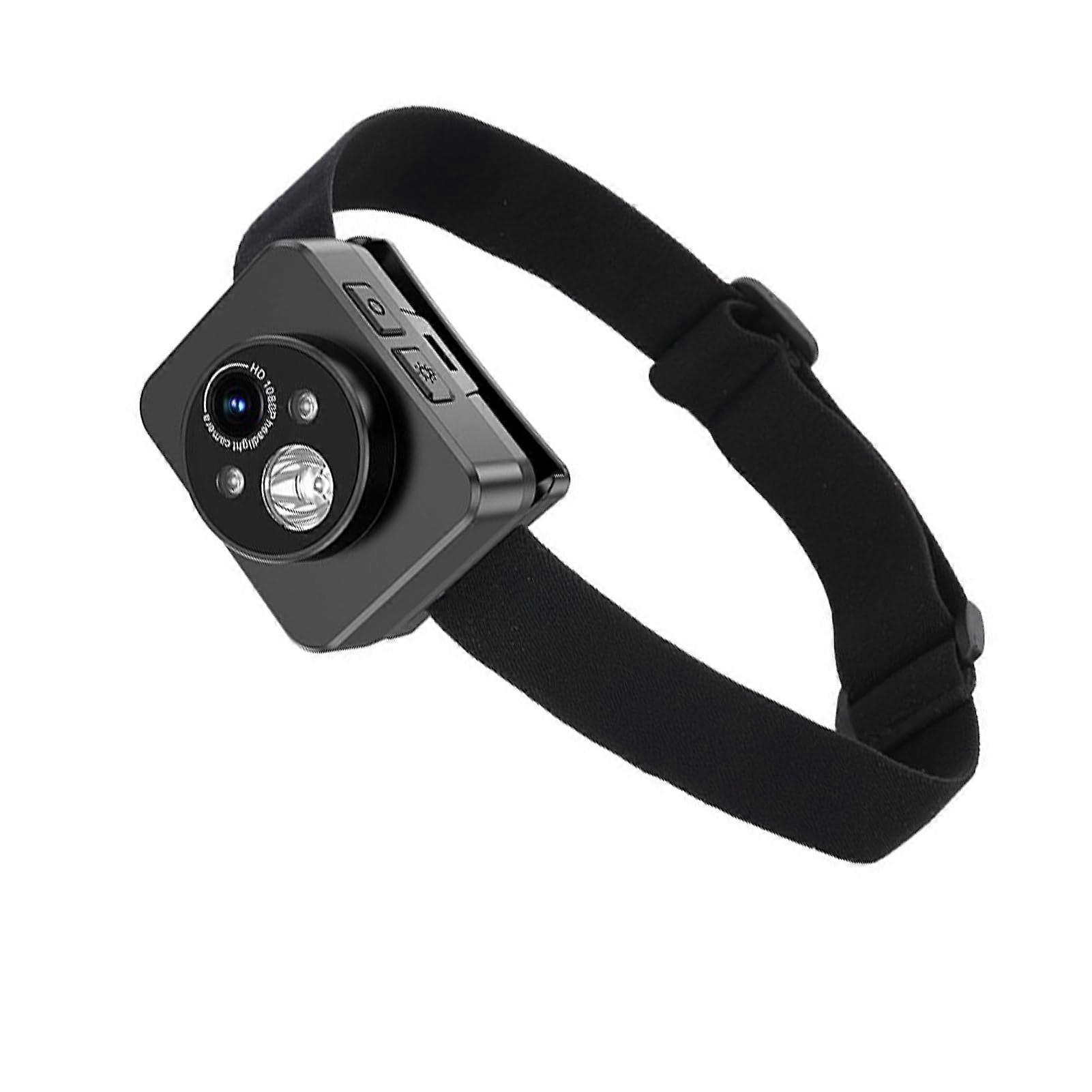 Action Camera Spotlight First Person Perspective Recorder LED Wick For Night ABS Video Recorder Sports Camera