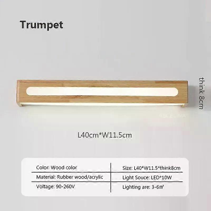 מודרני הוביל מנורת קיר מראה תפאורה 40/50/60 ס"מ תאורה ארוכה רצועה אור לחדר אמבטיה מטבח הוביל מנורות תאורה ברק