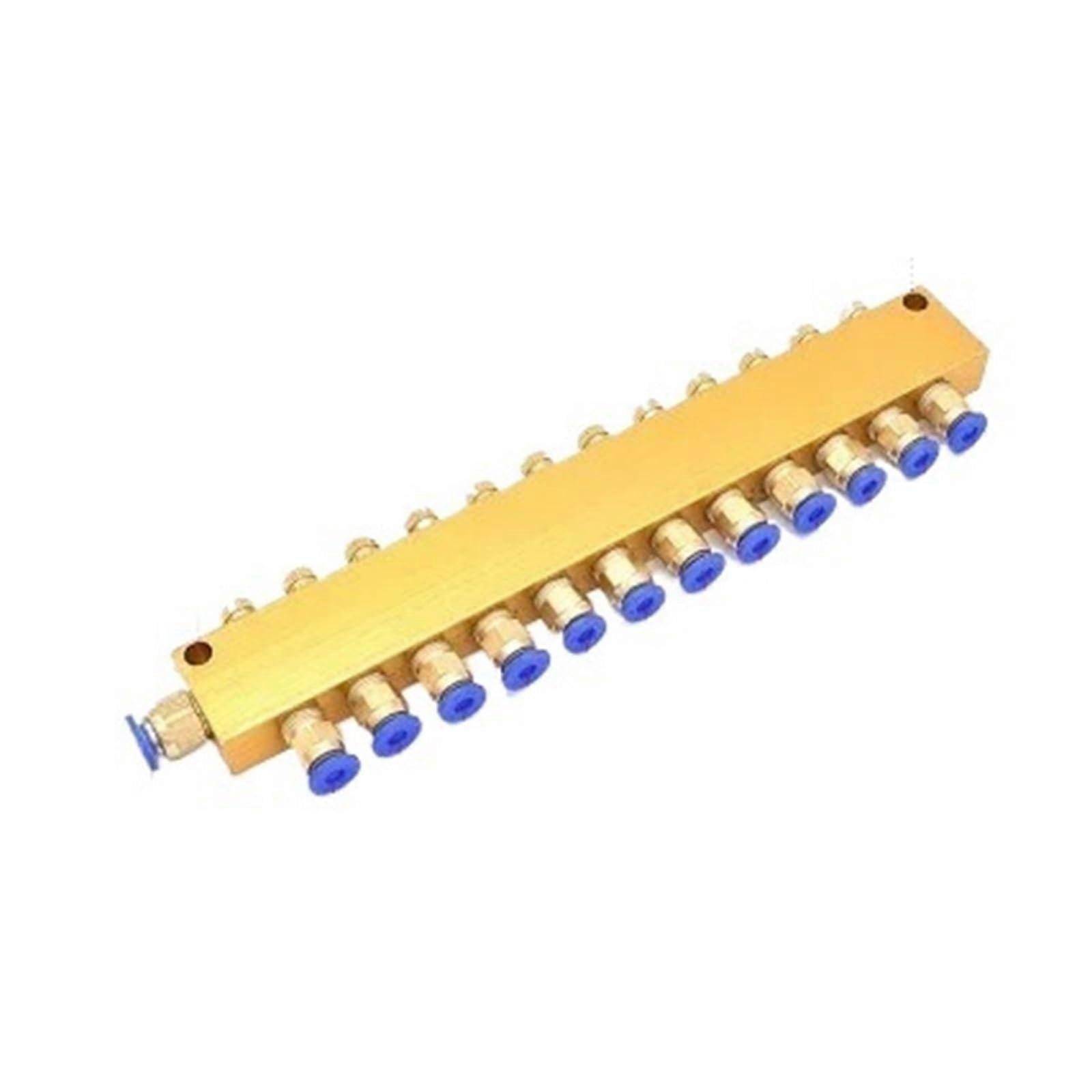 12Way Adjustable Separator Manifold Block Quick to Ref: 5841