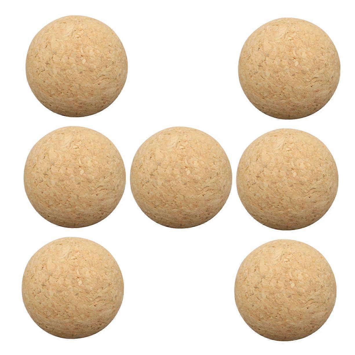 Pack of 7 Football Accessories: Replacement Balls for Table Football