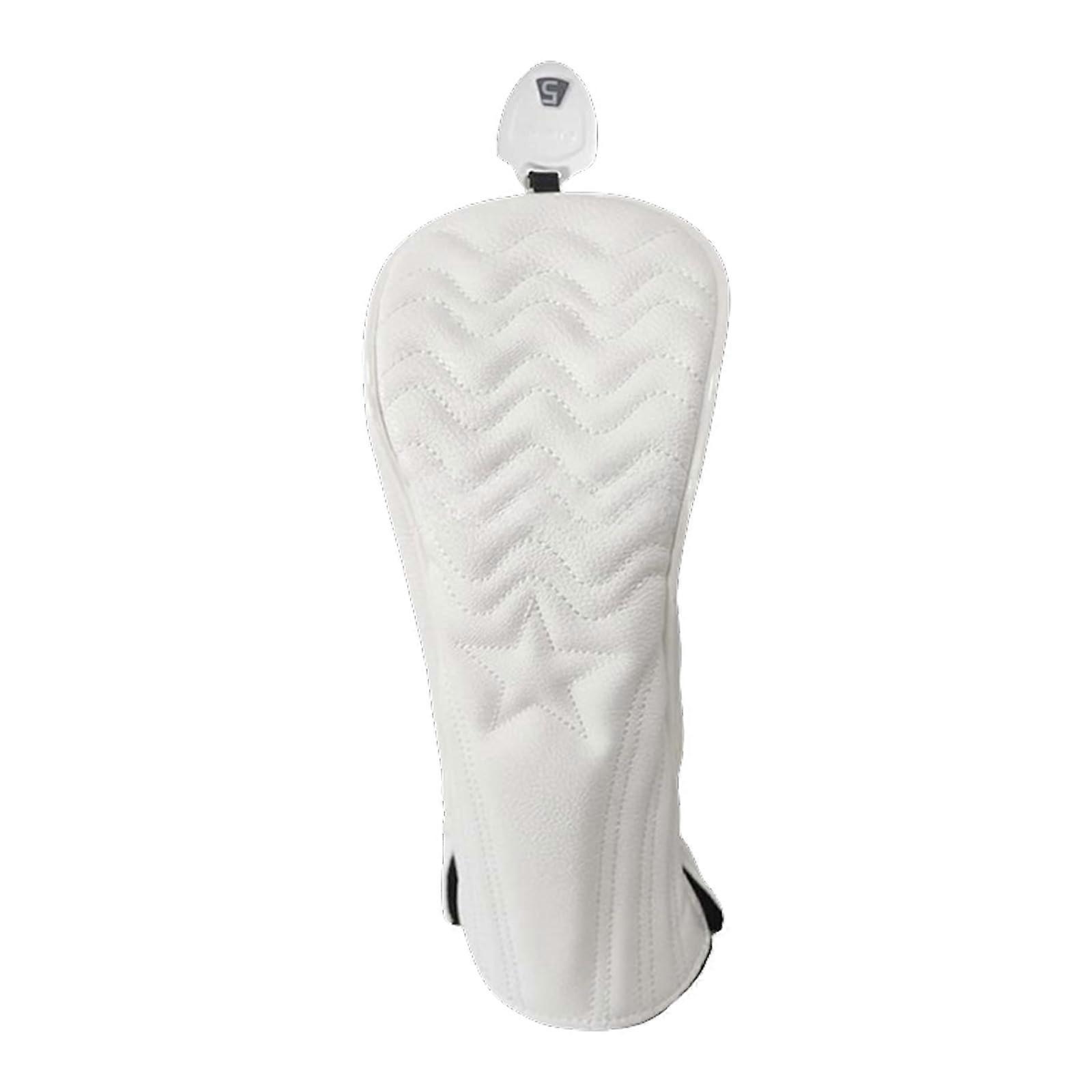 Golf Club Head Covers Soft Lined Leather Driver And Fairway Wood Covers Suitable For Various Skill Levels